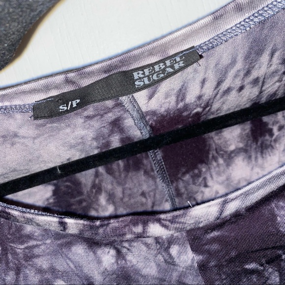 Rebel Sugar marble cropped t-shirt - Picture 4 of 4